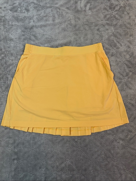 Calia Dresses & Skirts - Calia Pleated-Trim Mini Skort with Elastic Waist
